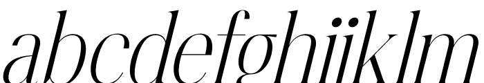 Forfelast Royalten Italic Font LOWERCASE