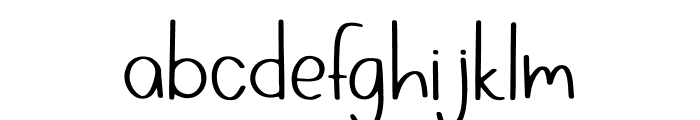 Forget Me Not Font LOWERCASE