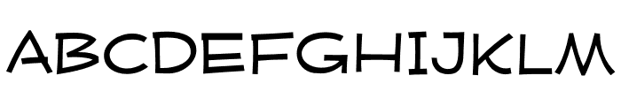 Forgewood Regular Font UPPERCASE