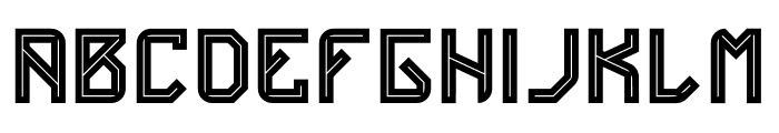 Foria Liner Font LOWERCASE