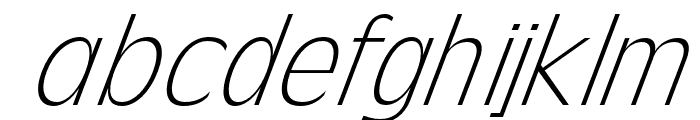 Forianto regular Font LOWERCASE