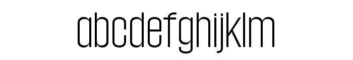 Foric regular Font LOWERCASE