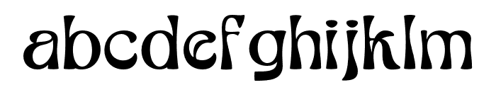 Foridust Regular Font LOWERCASE