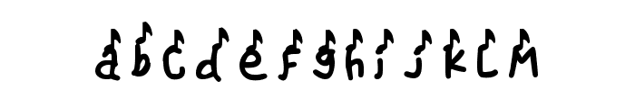 Fork Regular Font LOWERCASE