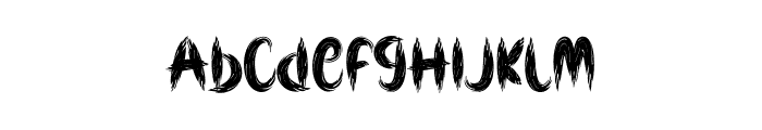 Former Mortuary Font LOWERCASE
