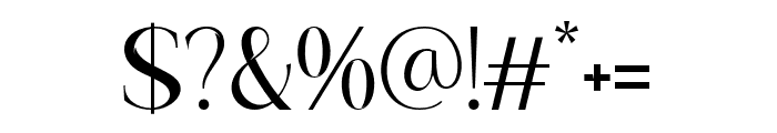 Forseti-Regular Font OTHER CHARS