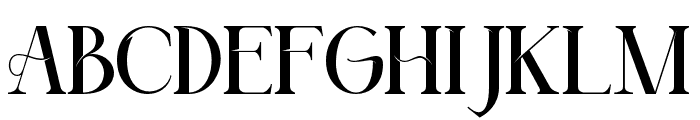 Forseti-Regular Font UPPERCASE