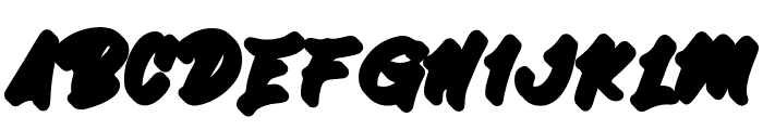 FortMayhem-OneExtrude Font UPPERCASE
