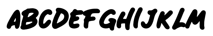 FortMayhem-One Font LOWERCASE