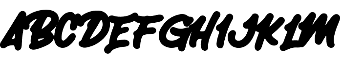 FortMayhem-Two Font UPPERCASE