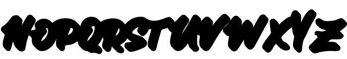 FortMayhem-TwoExtrude Font UPPERCASE