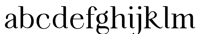 Fortela Typeface Font LOWERCASE