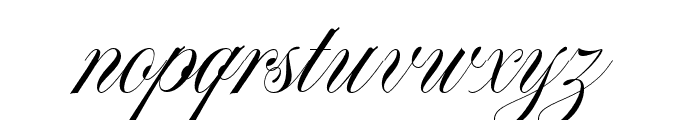 ForthSmith-Regular Font LOWERCASE