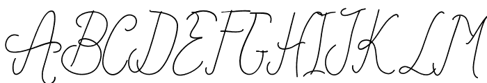 Forthcoming Font UPPERCASE