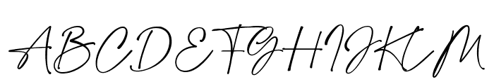 Fortuna Signature Font UPPERCASE