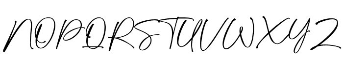 Fortuna Signature Font UPPERCASE