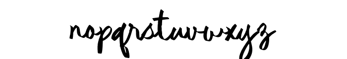 Fortune Taylor Font LOWERCASE