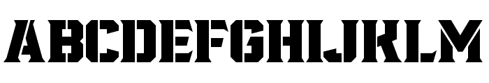 Fortuner-Heavy Font UPPERCASE