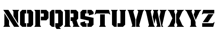 Fortuner-Heavy Font UPPERCASE