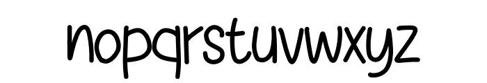 Fory Font LOWERCASE