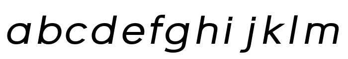 Forzan Bold Italic Font LOWERCASE