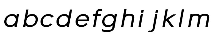 Forzan-BoldItalic Font LOWERCASE