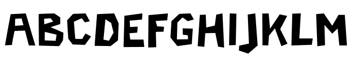 Fossisaurs Font UPPERCASE
