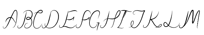 Fothem Font UPPERCASE