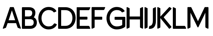 Fotrack Regular Font UPPERCASE