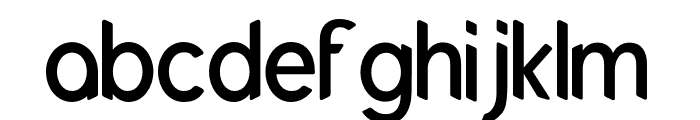 Fotrack Regular Font LOWERCASE