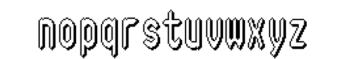 Fotybit Shadow Regular Font LOWERCASE