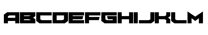 FoughtKnight Haymaker Font LOWERCASE