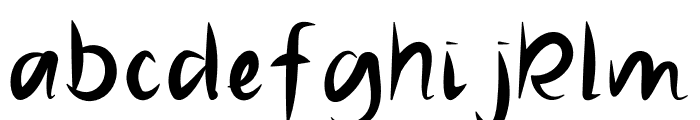 Founding Father Font LOWERCASE