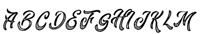 Fountain-Rough Font UPPERCASE