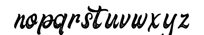 Fountain-Rough Font LOWERCASE