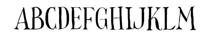 FountainPersona3-Regular Font LOWERCASE