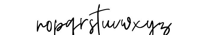 Foustayn-Regular Font LOWERCASE