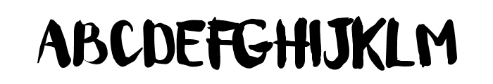 Fouyers Font UPPERCASE