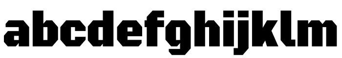 Fox Brave Font LOWERCASE