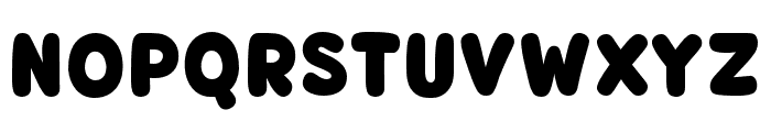 Fox Chubby Font UPPERCASE