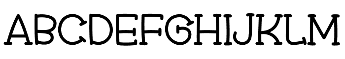 Fox Cookie Font UPPERCASE