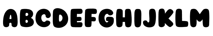 Fox Excited Font UPPERCASE
