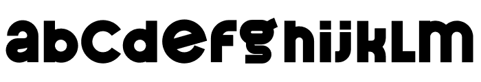 Fox Fencing Font LOWERCASE