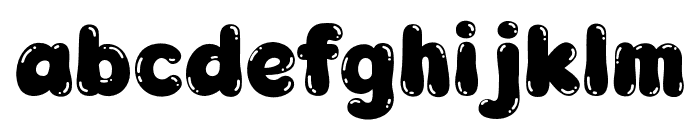 Fox Fluffy Bubble Font LOWERCASE