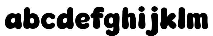 Fox Fluffy Font LOWERCASE