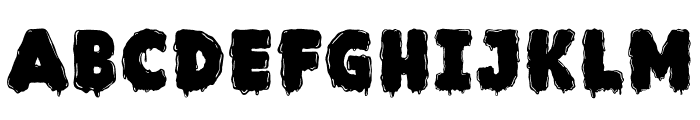 Fox Fright Font UPPERCASE