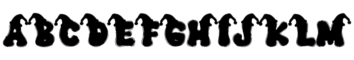 Fox Grinch Font UPPERCASE