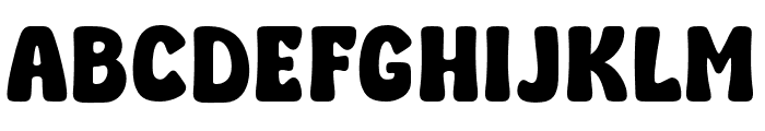 Fox Gumball Font UPPERCASE