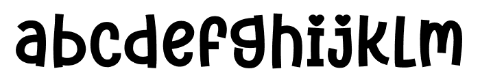 Fox Kaiden  Bold Font LOWERCASE