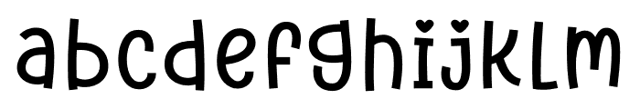 Fox Kaiden Regular Font LOWERCASE